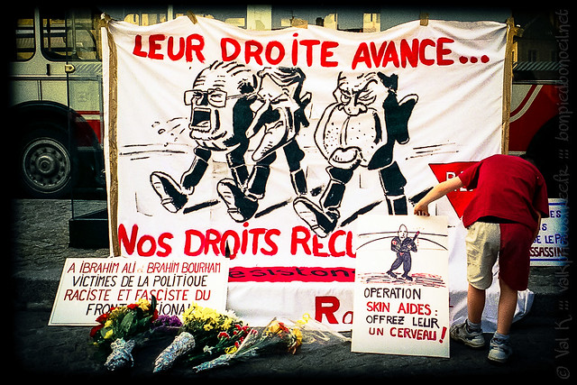 19950503: manif anti rascisme à Rennes à la mémoire de Brahim Bouarram et  Ibrahim Ali