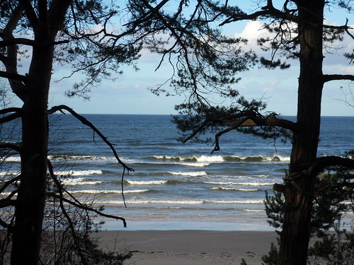 sea sun beach landscape baltic latvia jurmala lettonie