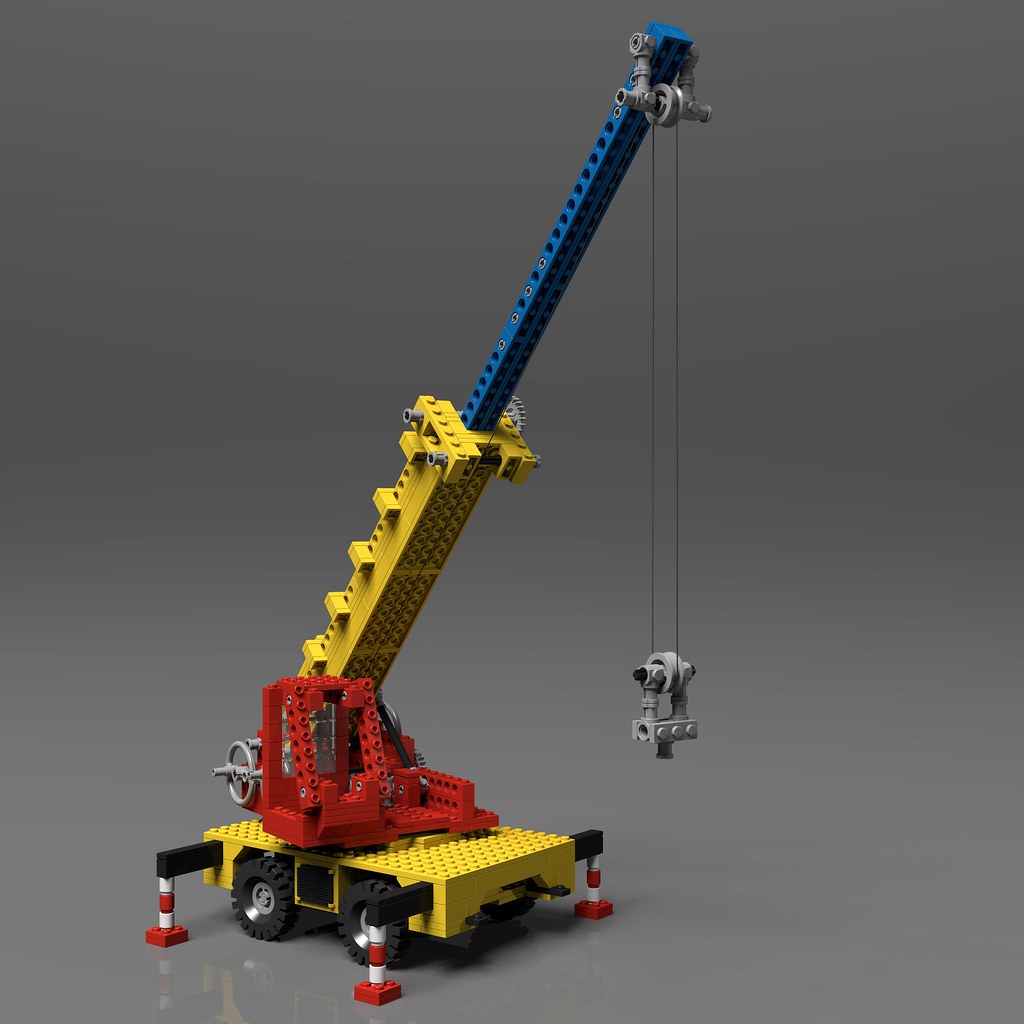 Lego_855_Mobile_Crane_2 | 855 Mobile Crane, built with … | Flickr