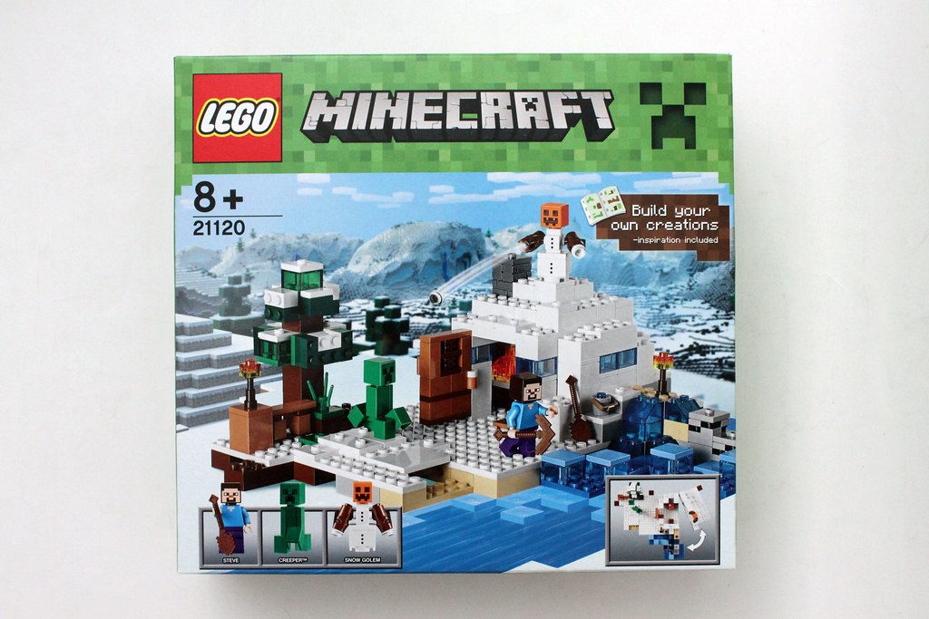 Stressful have a finger in the pie progeny LEGO Minecraft The Snow Hideout (21120) | Read more here: ww… | Flickr