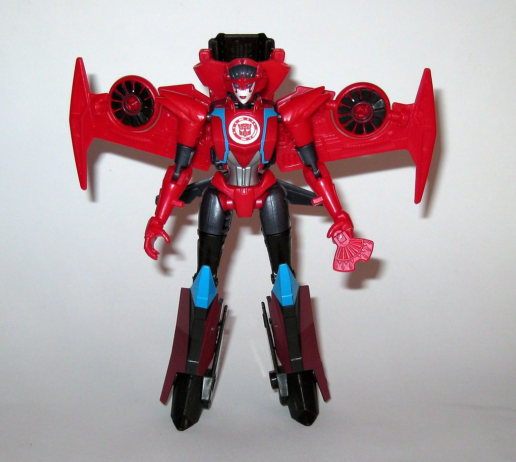 Transformers Warrior Class ~ Autobot WINDBLADE Figure ~ Robots in Disguise 