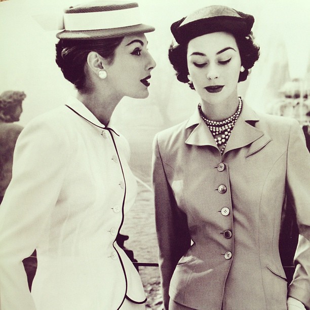 #inspiration du #couturier ensemble #tailleur 1953 coupe a… | Flickr