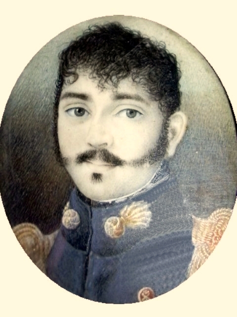 Mariano Pascual Necochea, miniatura.   Complejo Museografico Provincial 