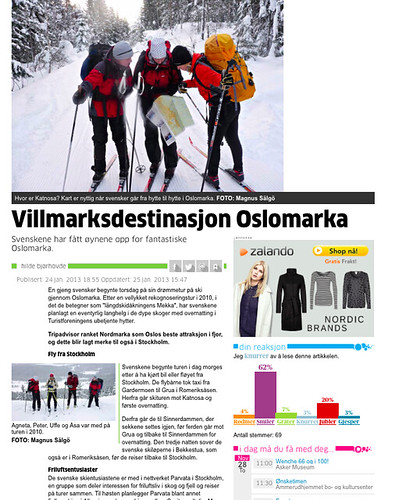 Artikel i OsloBy om vår tur | Se www.everytrail.com/view_tri… | Flickr