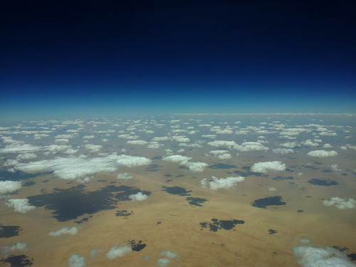 sahara algeria inflight cumulus tamanrasset