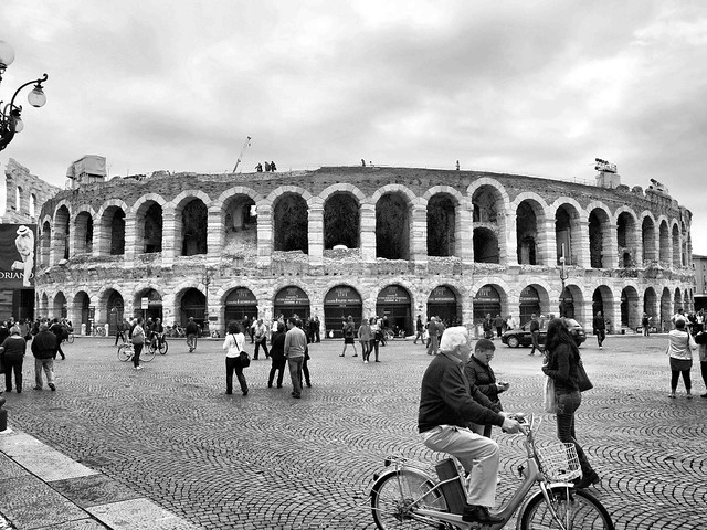 Verona Arena Roman Ampitheatre 9th oct.