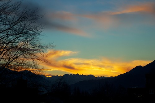 sunset austria jenbach