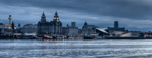 Liverpool skyline HDR