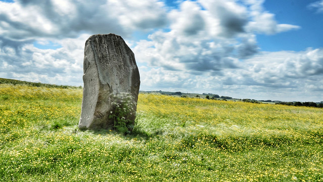 Standing Stone, Avebury, Wiltshire, England