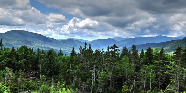 View from Kancamagus scenic byway @ New Hampshire
