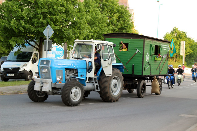 Oldtimerrundfahrt Neubrandenburg - Traktor Fortschritt ZT 303