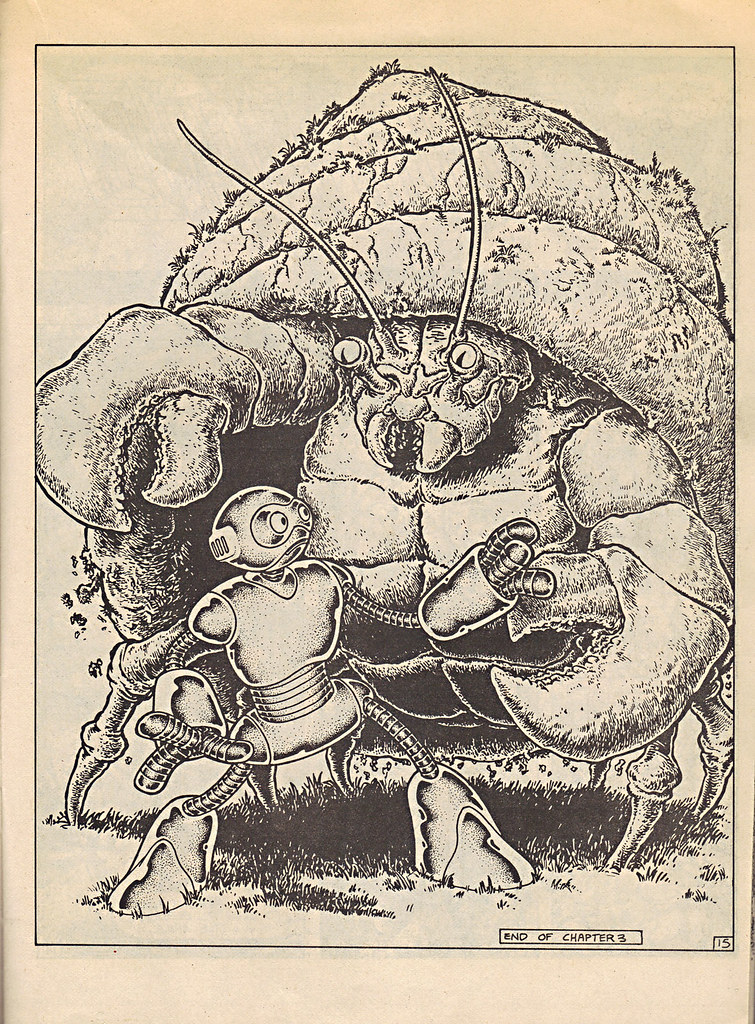 The Original "FUGITOID #1" v // pg.15 VARLESH encounter (( 1985 )) by tOkKa