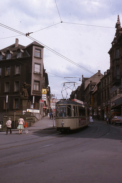 JHM-1975-1241 - Allemagne, Neunkirchen, tramway GT4