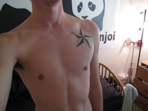Nautical Star Chest Tattoos Ideas - a photo on Flickriver