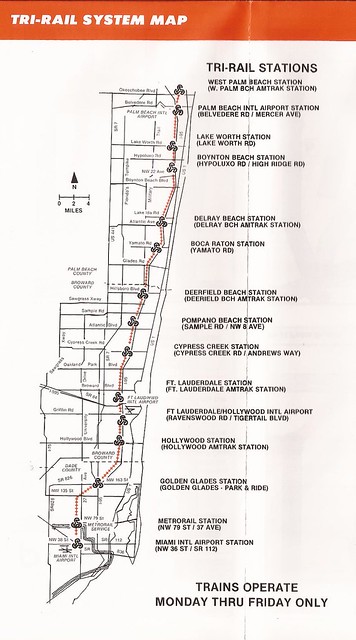 Tri-Rail System Guide - 1990