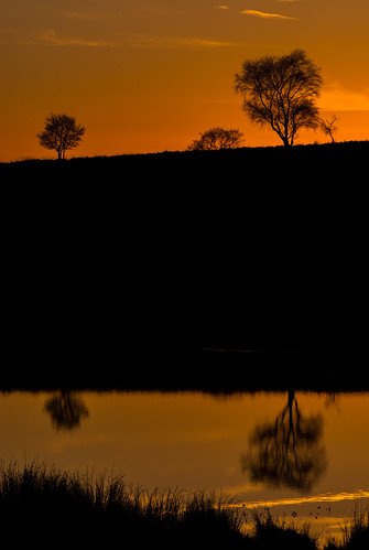 bigmoor sunset silhouette ramsleymoor ramsleyreservoir peakdistrict darkpeak easternmoors