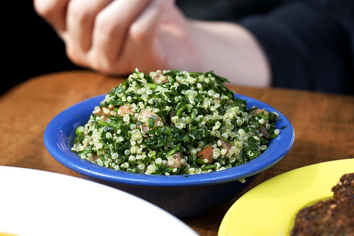 tabouli salad @ hummus place | by bionicgrrrl