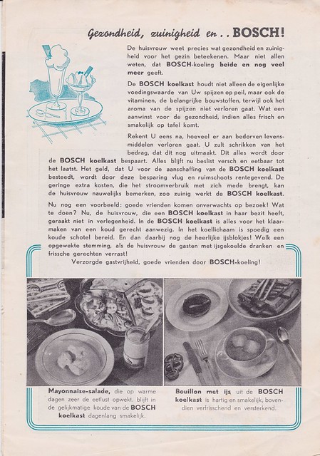 Bosch koelkast folder 1940 blz5