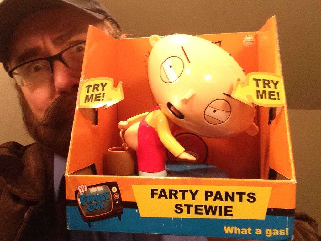 Family Guy, Family Guy Stewie Toy, Farty Pants Stewie is …