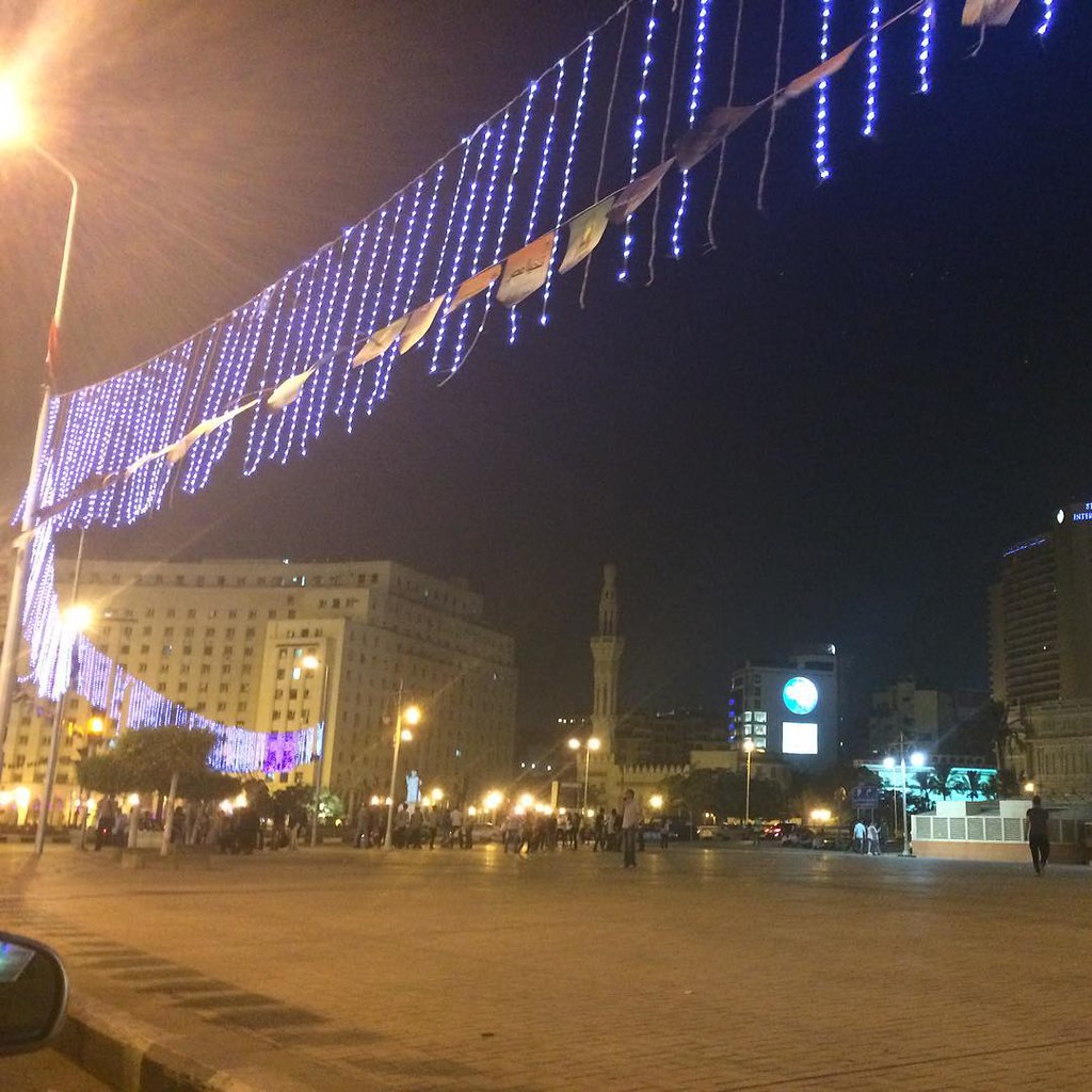 New Suez Canal celebrations in #Tahrir square. #Egypt #Cairo #downtowncairo #Blogger #Citizenjournalism