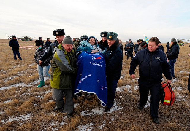 Expedition 24 Soyuz Landing
