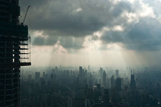 Building Upwards Over Shanghai