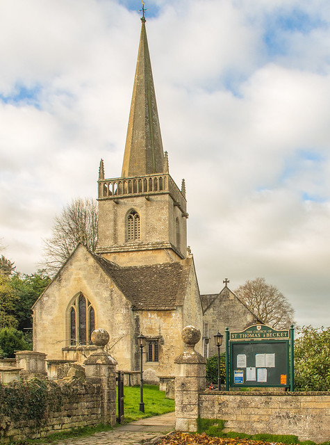 St. Thomas a' Becket, the parish church of Box, Wiltshire