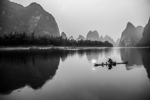 Fishing on the Li River