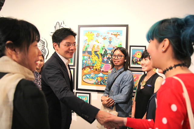 Official Opening of Noise Singapore 2013: The Apprenticeship Programme (TAP) Exhibition