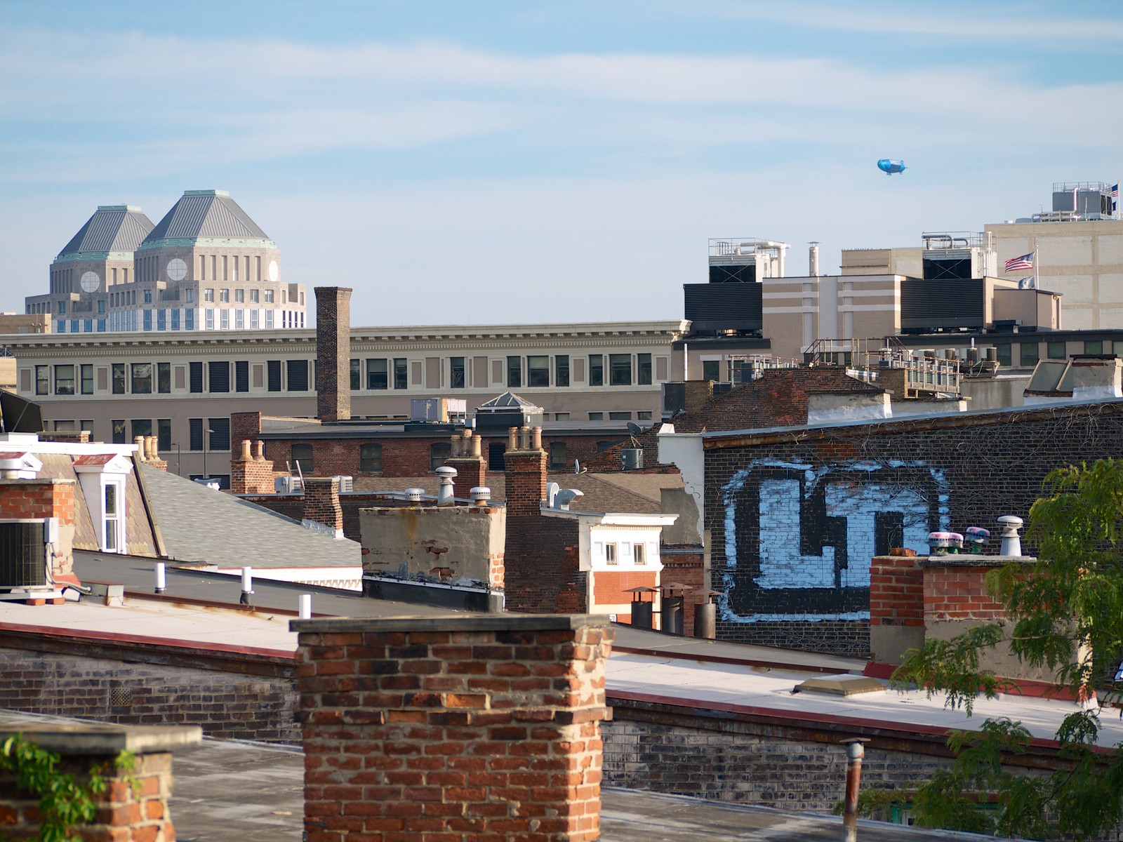 DirecTV Blimp over Cincinnati