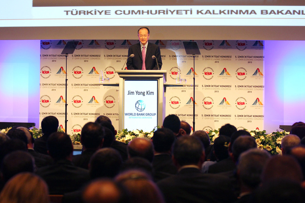 World Bank Group President Jim Yong Kim attends the opening of the 5th Izmir Economic Congress