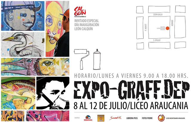EXPO-GRAFF.DEP / 8 al 12 Julio 2013 / Villarrica (Chile)
