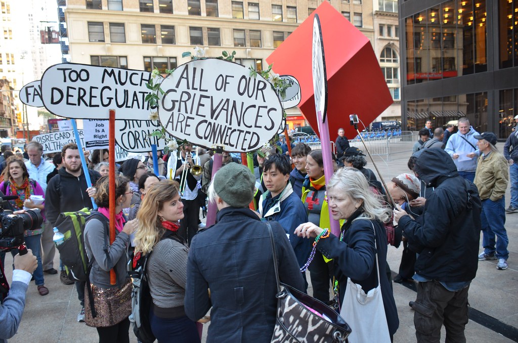Occupy Wall Street 2nd anniversary march on Wall Street #s… | Flickr