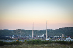 Arsenic waste near Tsumeb smelter