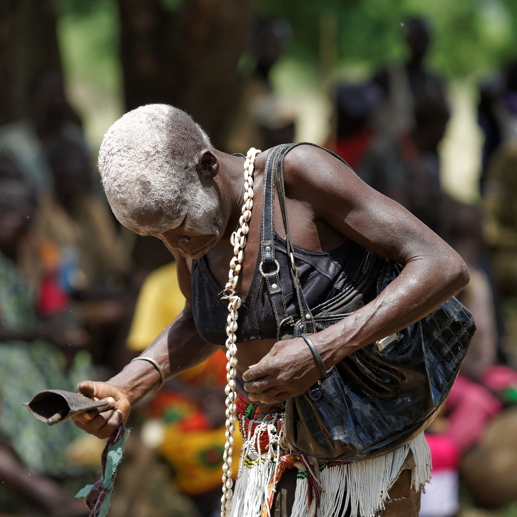 Faces of South Sudan | This women is preforming the rainmake… | Flickr