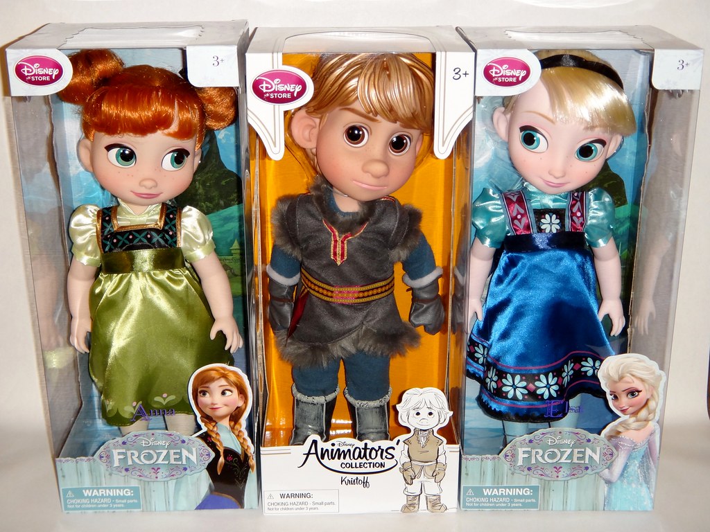 kristoff toddler doll