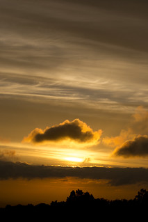 Sunrise clouds