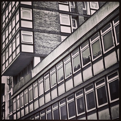 Criss cross #london #flats #concrete | Rob Devlin | Flickr