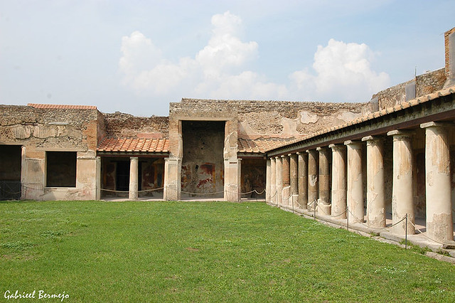 Palestra de las termas Stabianas - Pompeya