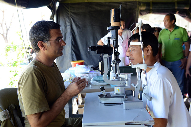 Eyecare in IDF field hospital