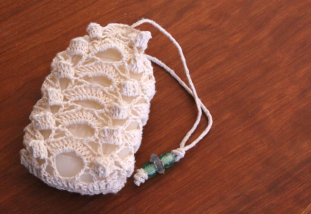 Crochet Lace Soap Sachet