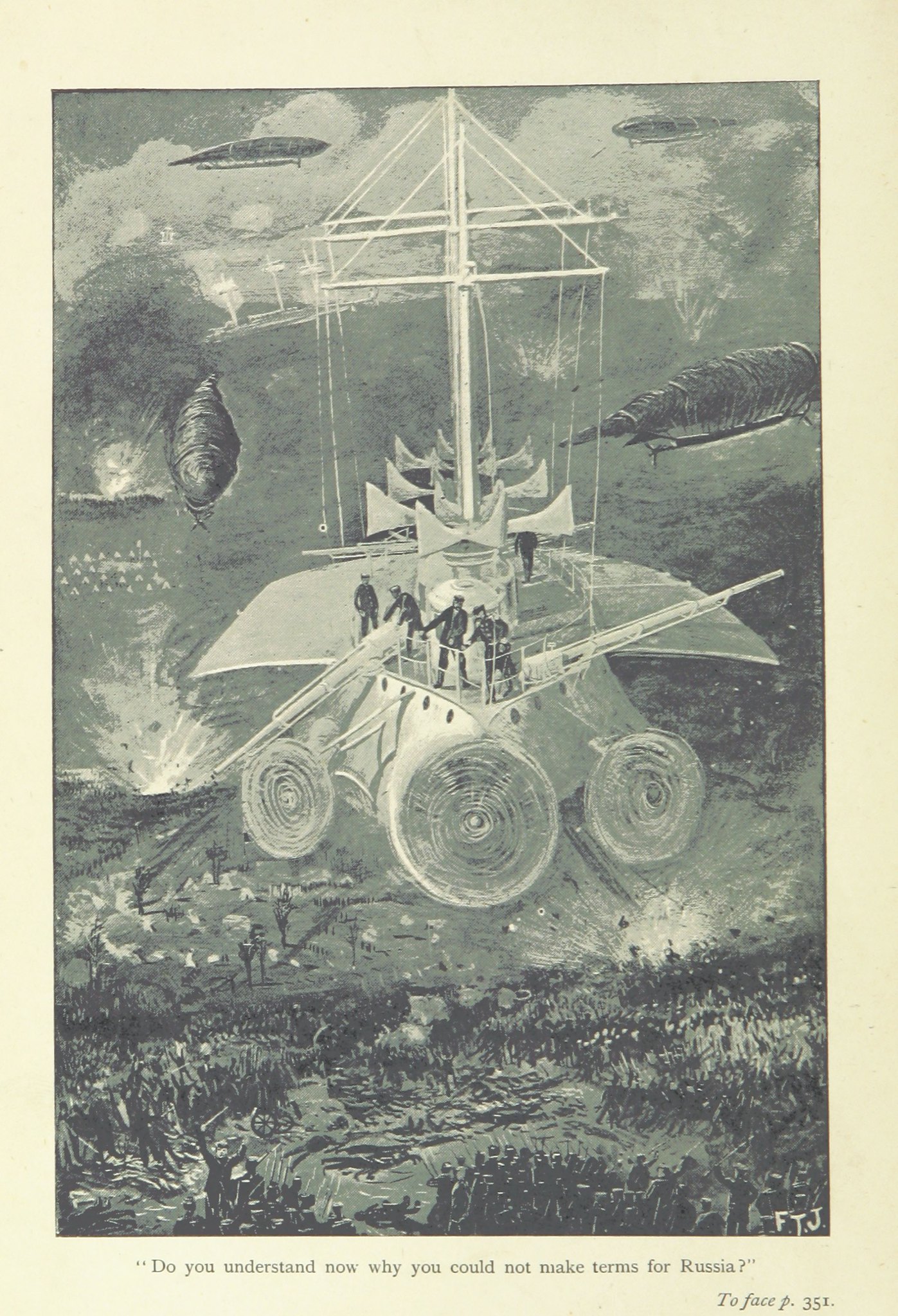 British Library digitised image from page 392 of "The Angel of the Revolution: a tale of the coming Terror. ... With illustrations by F. T. Janes"