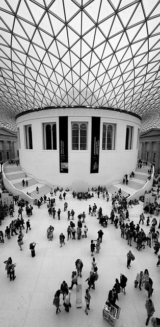 British Museum Black White