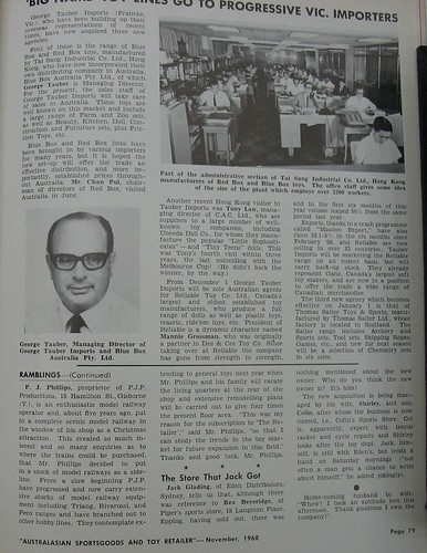 Blue Box Red Box Tai Sang George Tauber Nov 1968 page | by Rebecca's Collections