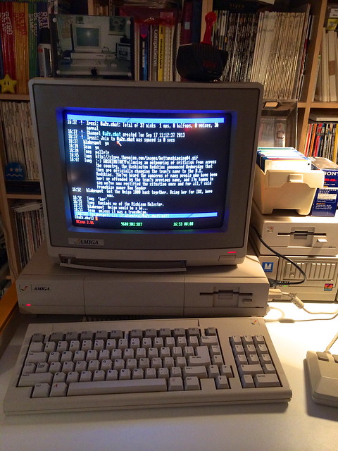 IRC on the Amiga 1000