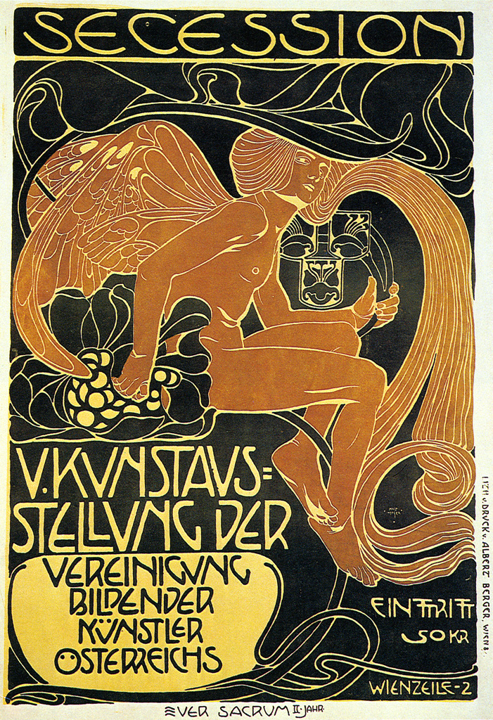Vienna Secession, Fifth Exhibition, poster