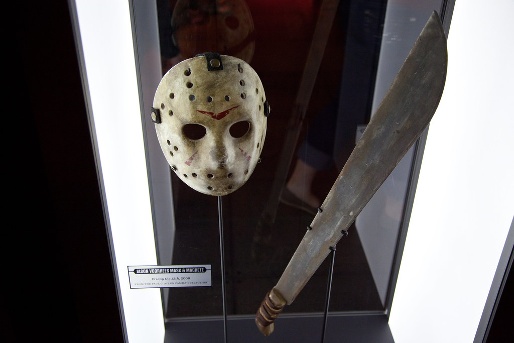 Jason Voorhees Mask and Machete, Jason Voorhees mask and ma…