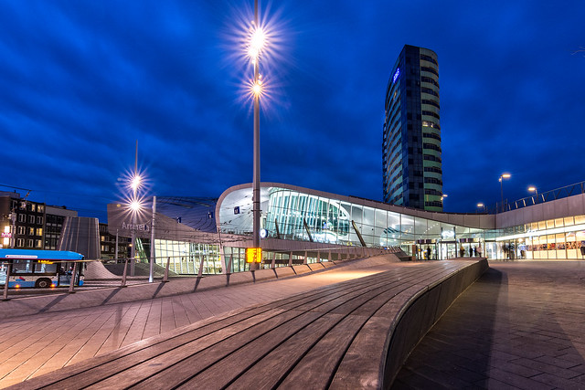 Blue hour Station Arnhem