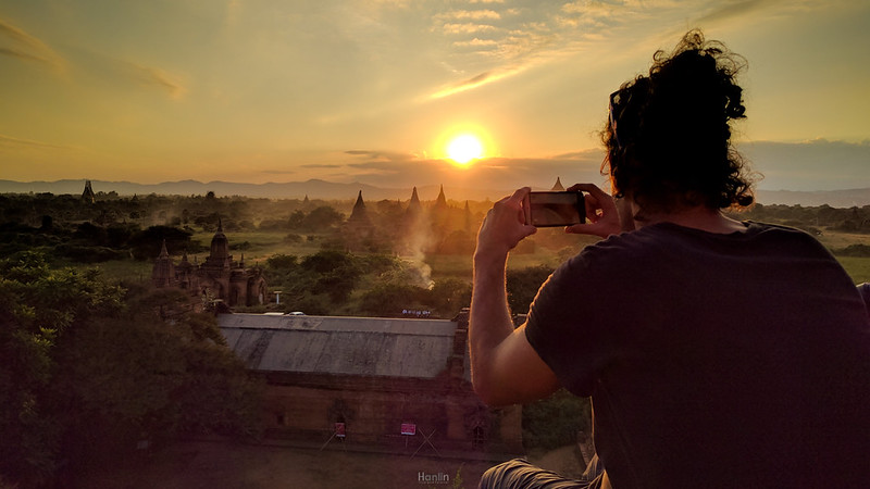 Sunset in Bagan