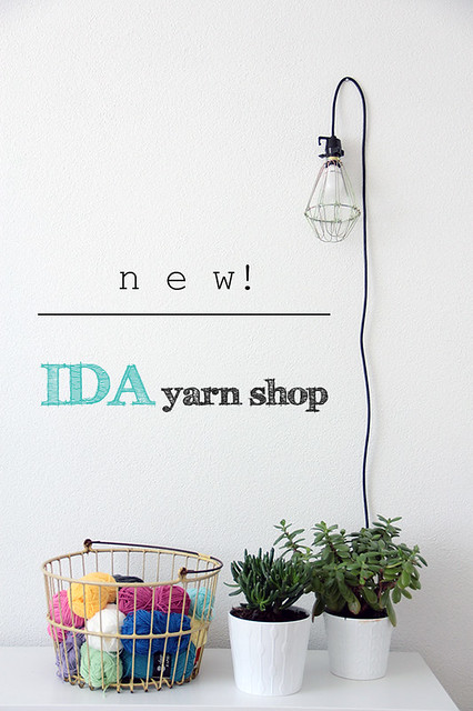 Coming soon: IDA yarn shop